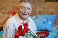 Легендарный туапсинский ракетчик и фронтовик Михаил Воронов отметил свое 97-летие