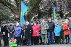 В Туапсе прошел траурный митинг, посвященный 28-й годовщине вывода советских войск из Афганистана