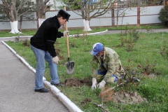 Туапсинцы вышли на Всекубанский субботник