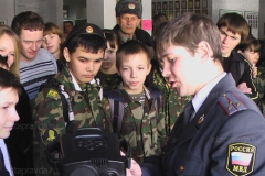 Туапсинские полицейские проводят в школах уроки мужества