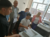 ТИК Туапсинская районная провела акцию «День открытых дверей» для школьников