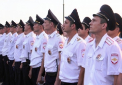 Ряды туапсинских полицейских на время курортного сезона пополнили приданные силы