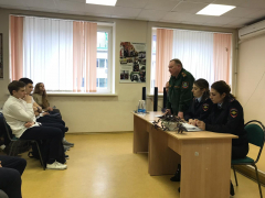 В Туапсе прошел брифинг для выпускников школ «Есть такая профессия – Родину защищать»