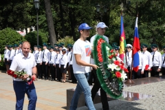 В Туапсе прошел митинг в честь 100-летия пограничной службы