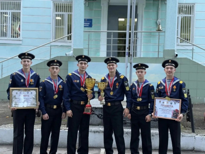 Туапсинские кадеты стали победителями 2 этапа игры «Кадетский натиск»
