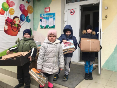 Учреждения Туапсинского района продолжают участвовать в акциях по сбору макулатуры 