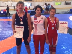 Туапсинцы завоевали две серебряные медали на первенстве Краснодарского края по вольной борьбе