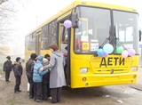 Новый автобус – для школы в Джубге