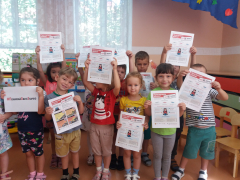 Юные туапсинцы поддержали Всероссийскую кампанию по безопасности дорожного движения «Однозначно»