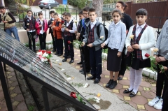 В селе Мессажае прошел митинг памяти павших в годы Великой Отечественной войны