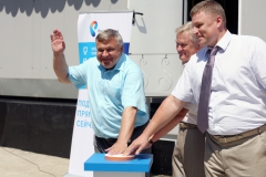 В Новомихайловском поселении Туапсинского района запустили построенный газопровод