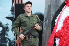 В Туапсинском районе школьники заступили на бессрочную вахту памяти