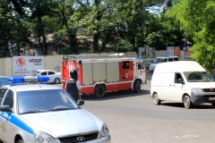 В Туапсе прошли учения для полицейских по отработке действий при обнаружении предполагаемого взрывного устройства