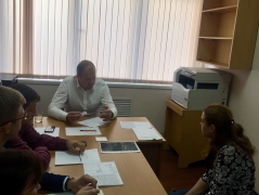 Анатолий Русин провел прием жителей Туапсинского района по личным вопросам