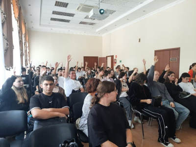 10 октября 2024 года в ГБПОУ КК «Туапсинский гидрометеорологический техникум» проведено мероприятие антинаркотической направленности