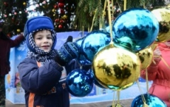 В парках и на улицах Туапсе проходят новогодние представления для детей