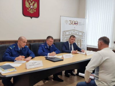 В Туапсинском районе прошёл приём прокурора Краснодарского края 