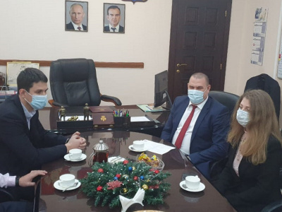 Виталий Мазнинов встретился с полуфиналистами конкурса «Лидеры Кубани – движение вверх!» из Туапсинского района