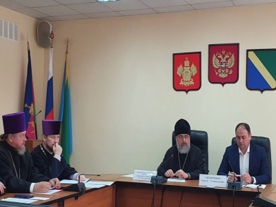 Сергей Сидоренко встретился с епископом Сочинским и Туапсинским Германом