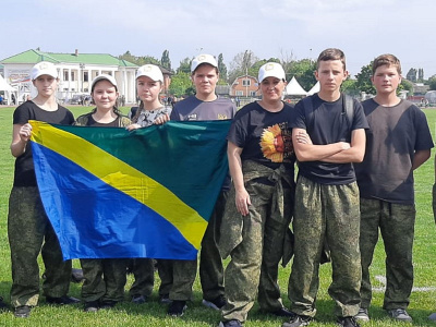 Туапсинские казачата соревновались в Тихорецке