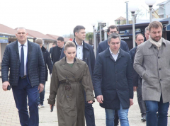 Сегодня с рабочим визитом в Туапсинском районе побывал вице-губернатор Кубани Александр Руппель.